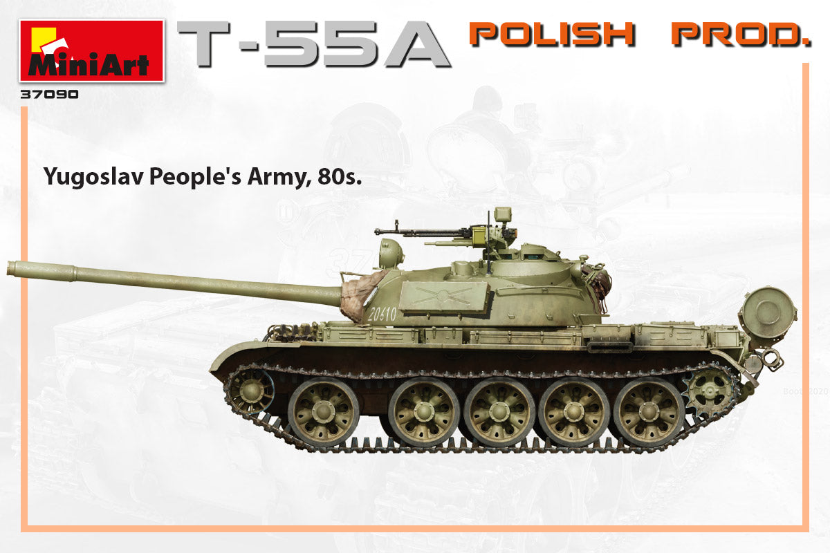 1/35 T55A Polish Production - Hobby Sense