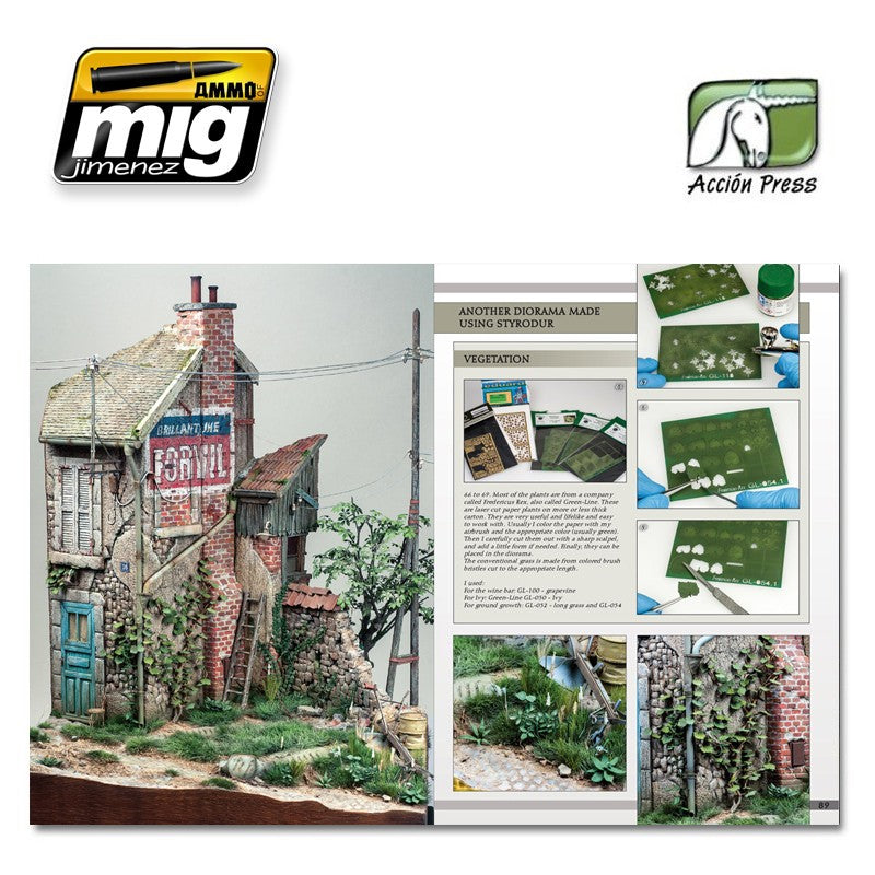 Ammo Mig Landscapes of War Dioramas Vol. 3 Rural Enviroments - The Greatest Guide - Hobby Sense