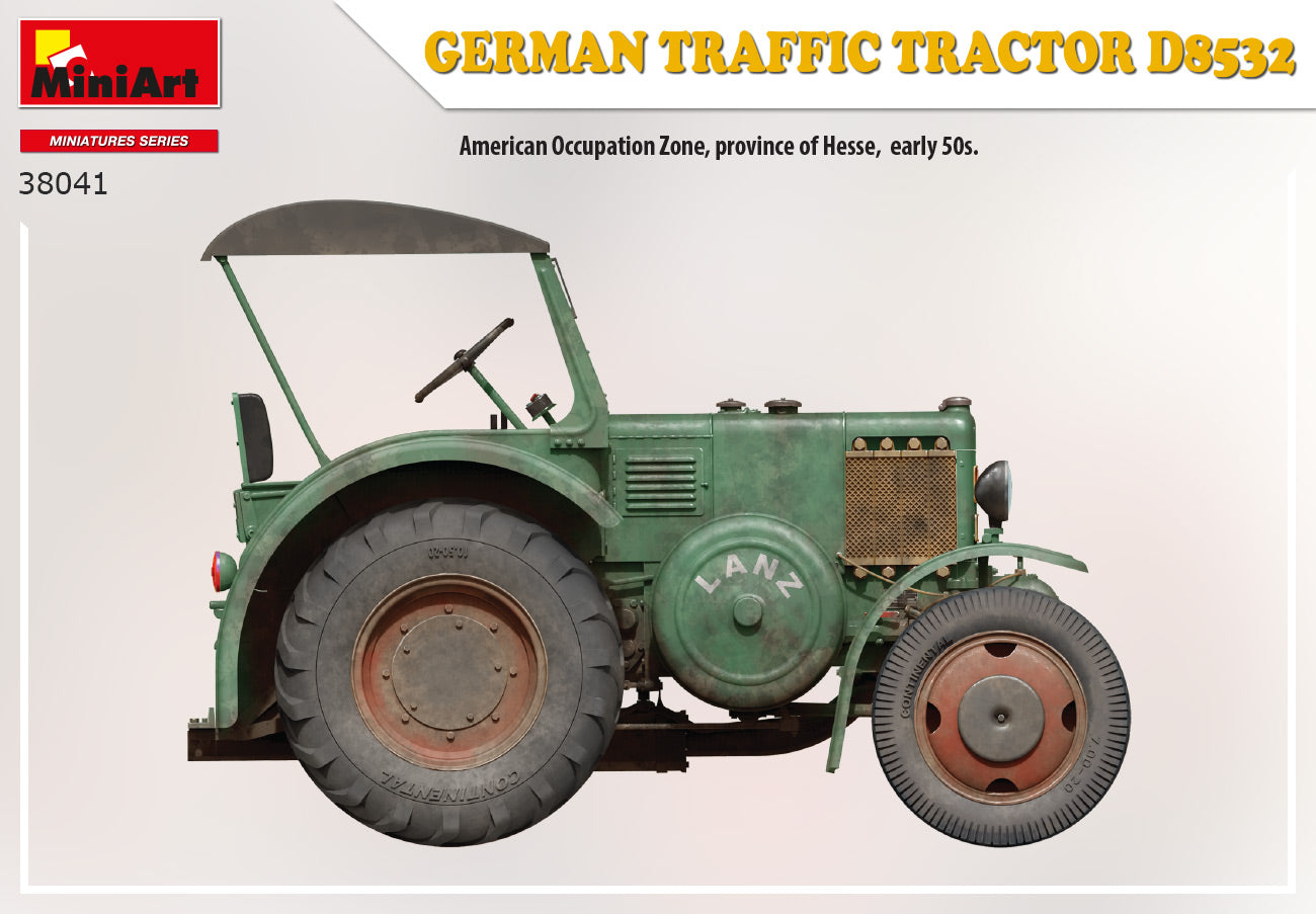 1/35 German Traffic Tractor D8532 - Hobby Sense