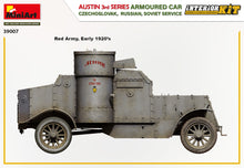1/35 Austin Armoured Car 3rd Series, Czechoslovak-Russian-Soviet Service, Interior Kit - Hobby Sense