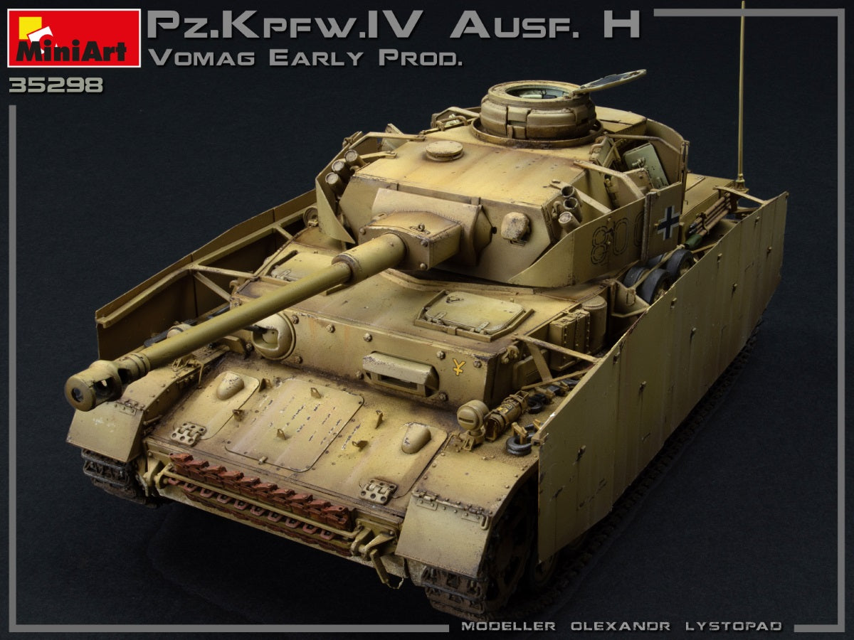 1/35 Pz.Kpfw.IV Ausf. H Vomag. Early Production May 1943 Interior Kit - Hobby Sense