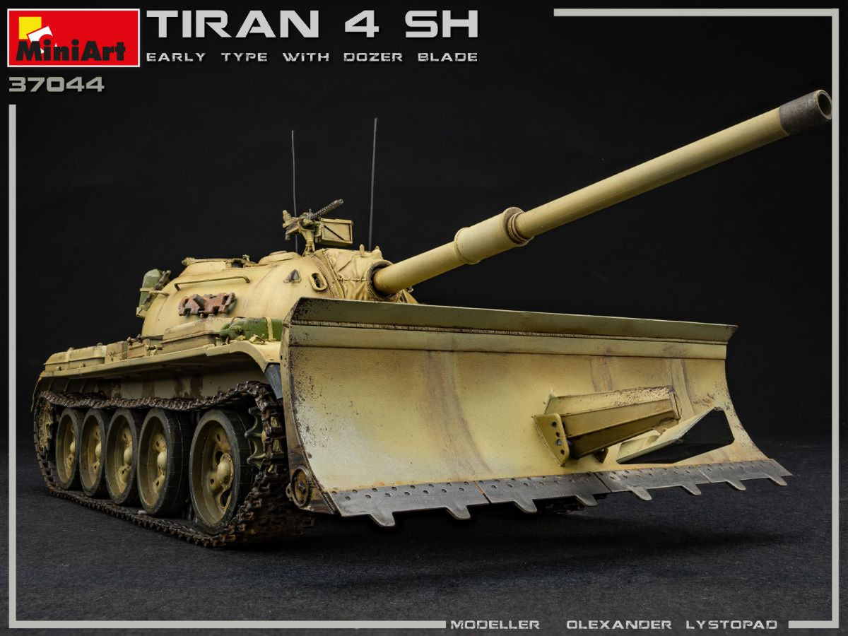 1/35 Tiran 4 Sharir Early Type w/ Dozer Blade - Hobby Sense