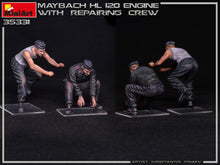1/35 Maybach HL 120 Engine for Panzer III/IV Family w/Repair Crew - Hobby Sense
