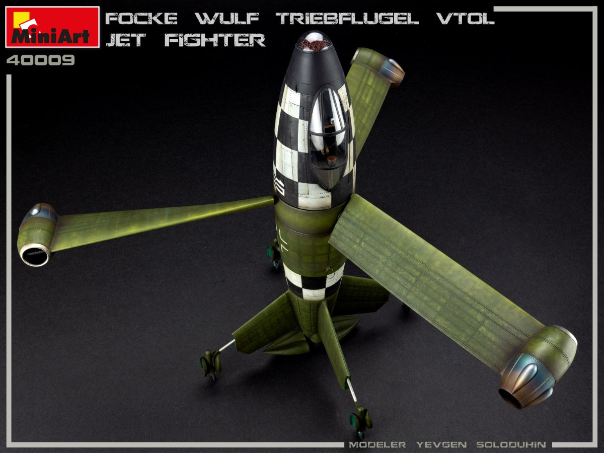 1/35 Focke Wulf Triebflugel (VTOL) Jet Fighter - Hobby Sense