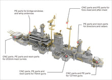 1/700 USS Des Moines CA134 - Hobby Sense