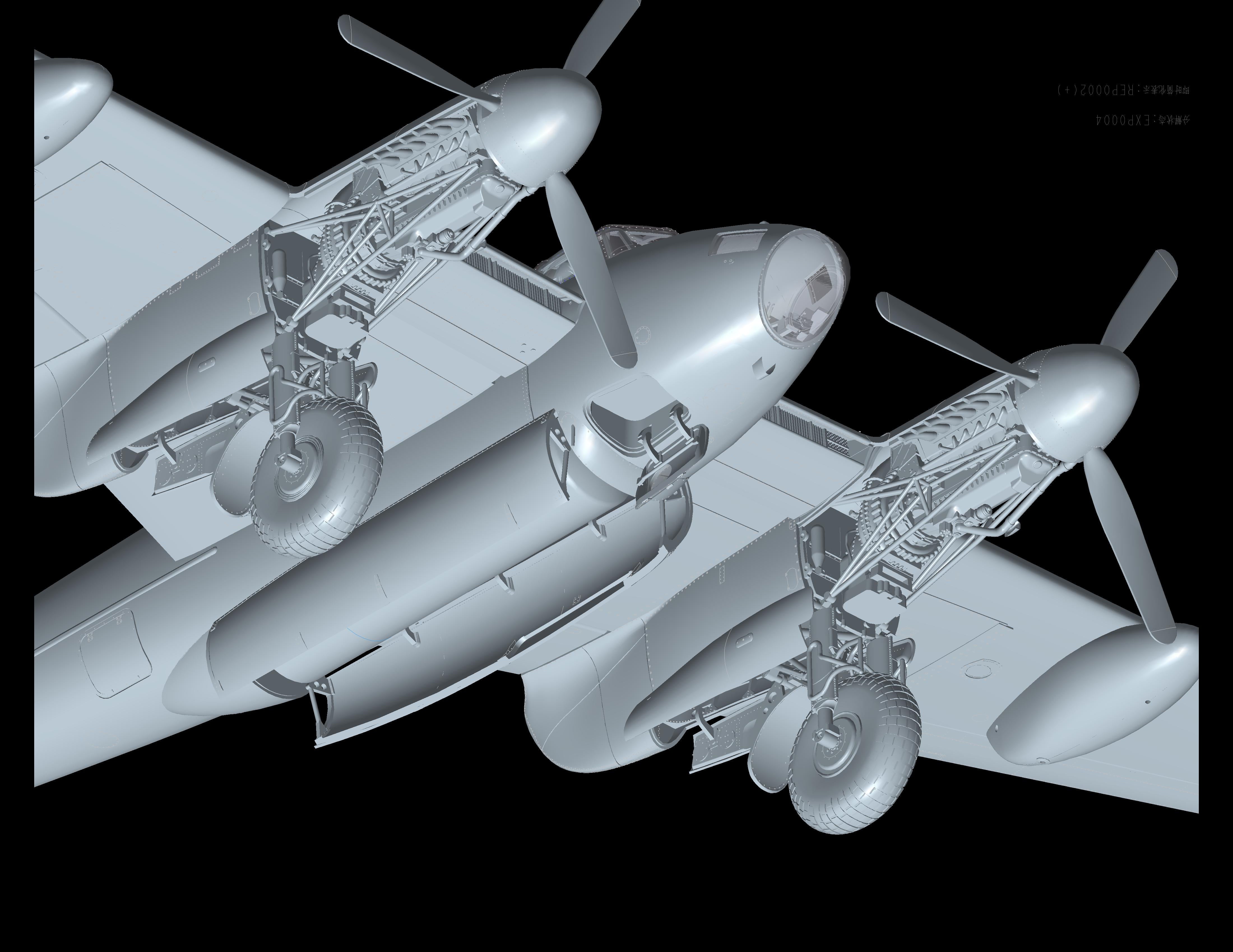 1/32 de Havilland Mosquito B Mk.IX/Mk.XVI - Hobby Sense