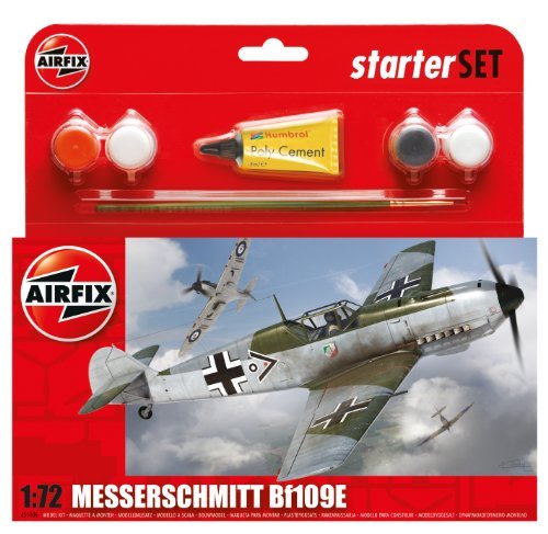 1/72 Messerschmitt Bf109E3, Starter Set - Hobby Sense