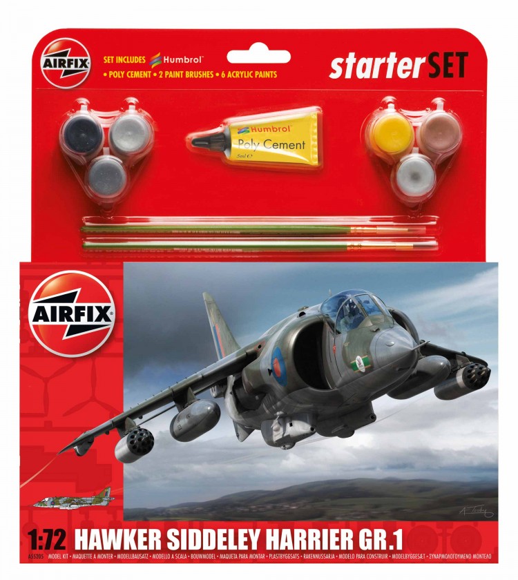 1/72 Hawker Siddeley Harrier GR.1 Gift Set - Hobby Sense