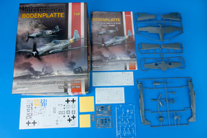 1/48 Bodenplatte, Dual Combo of Bf 109G and Fw 190D Ltd Edition - Hobby Sense