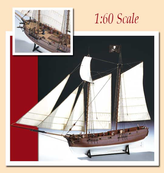 1/60 Pirate Ship Adventure - Hobby Sense