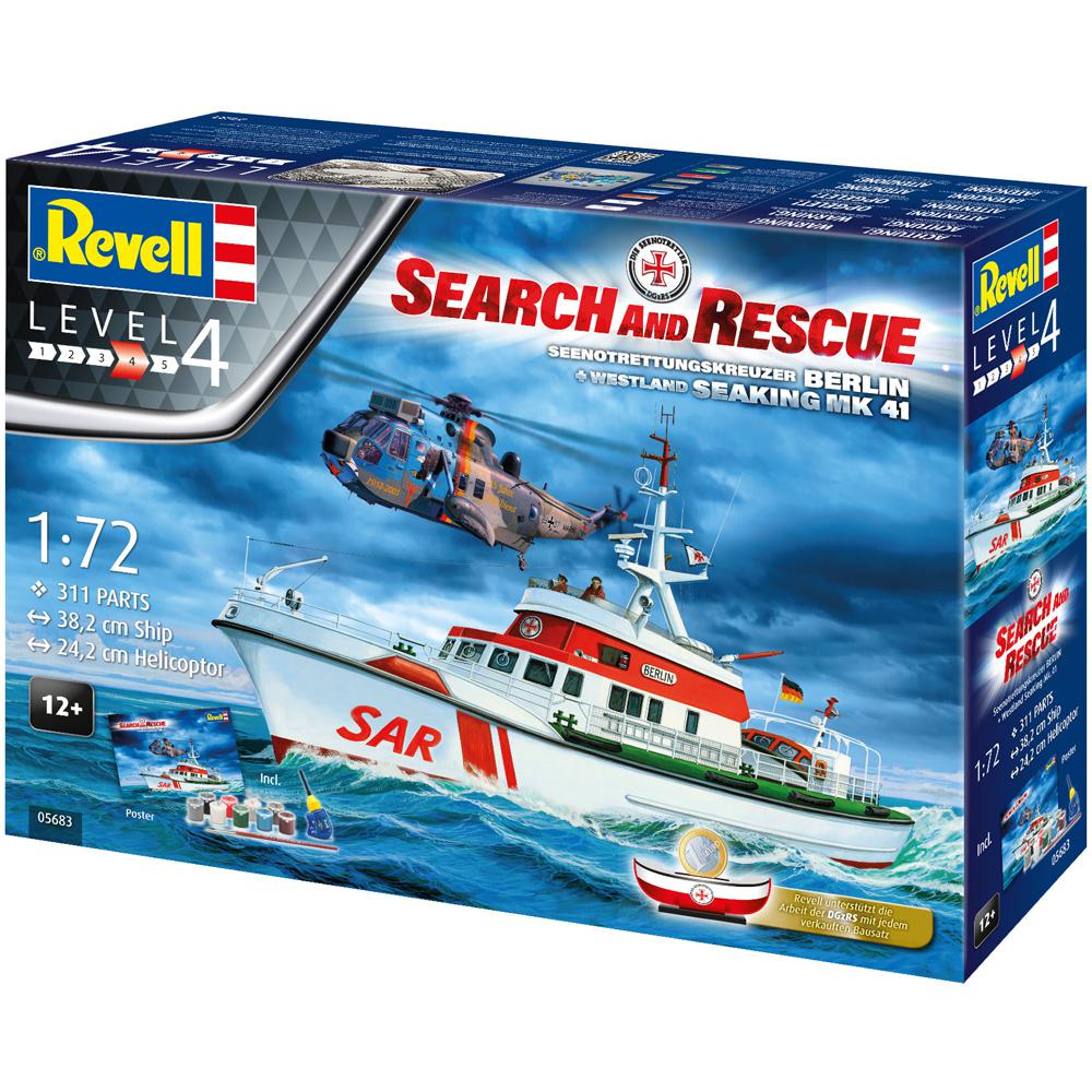 1/72 DGzRS Berlin and Sea King 