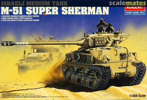 1/35 Israeli Medium Tank M51 Super Sherman - Hobby Sense