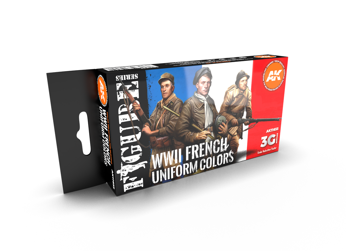 AK Interactive 3G Paint Sets - Figure Series - Hobby Sense