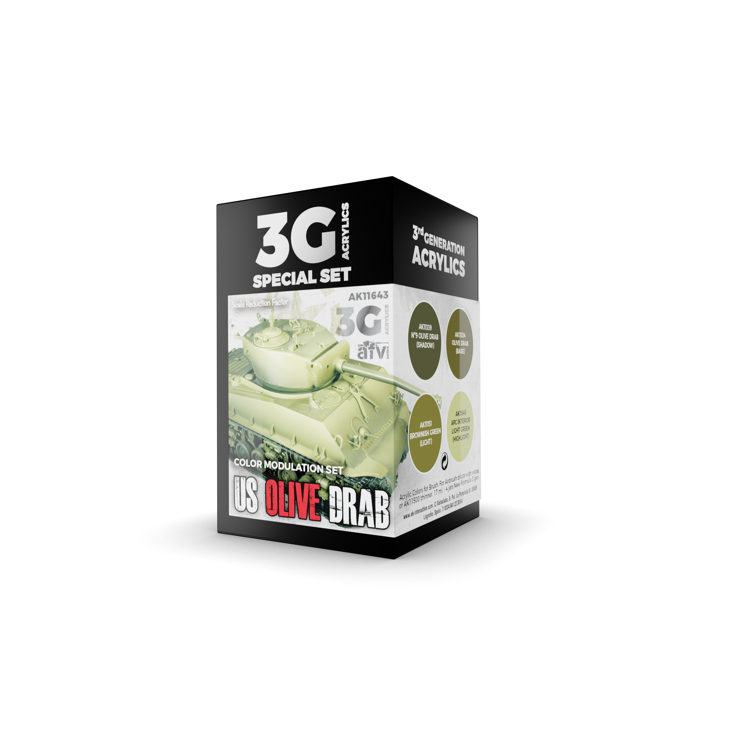 AK Interactive 3G Special Paint Sets Air/AFV/Figures - Hobby Sense