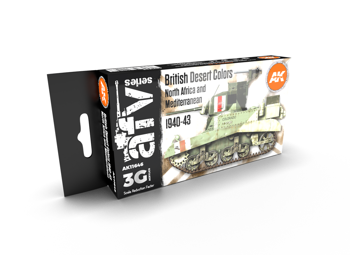 AK Interactive 3G Paint Sets - AFV Series - Hobby Sense
