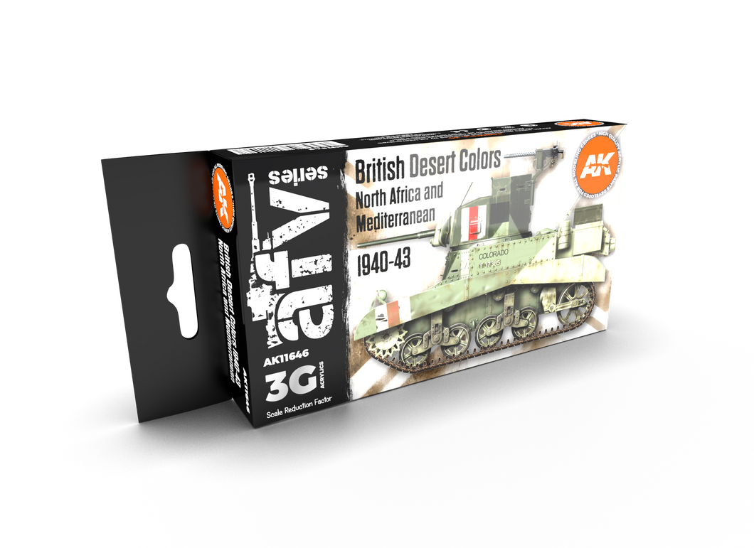 AK Interactive 3G Paint Sets - AFV Series - Hobby Sense