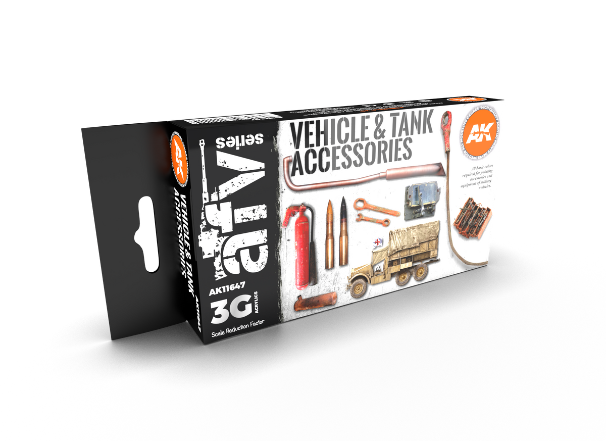 AK Interactive 3G Paint Sets - AFV Series - Hobby Sense