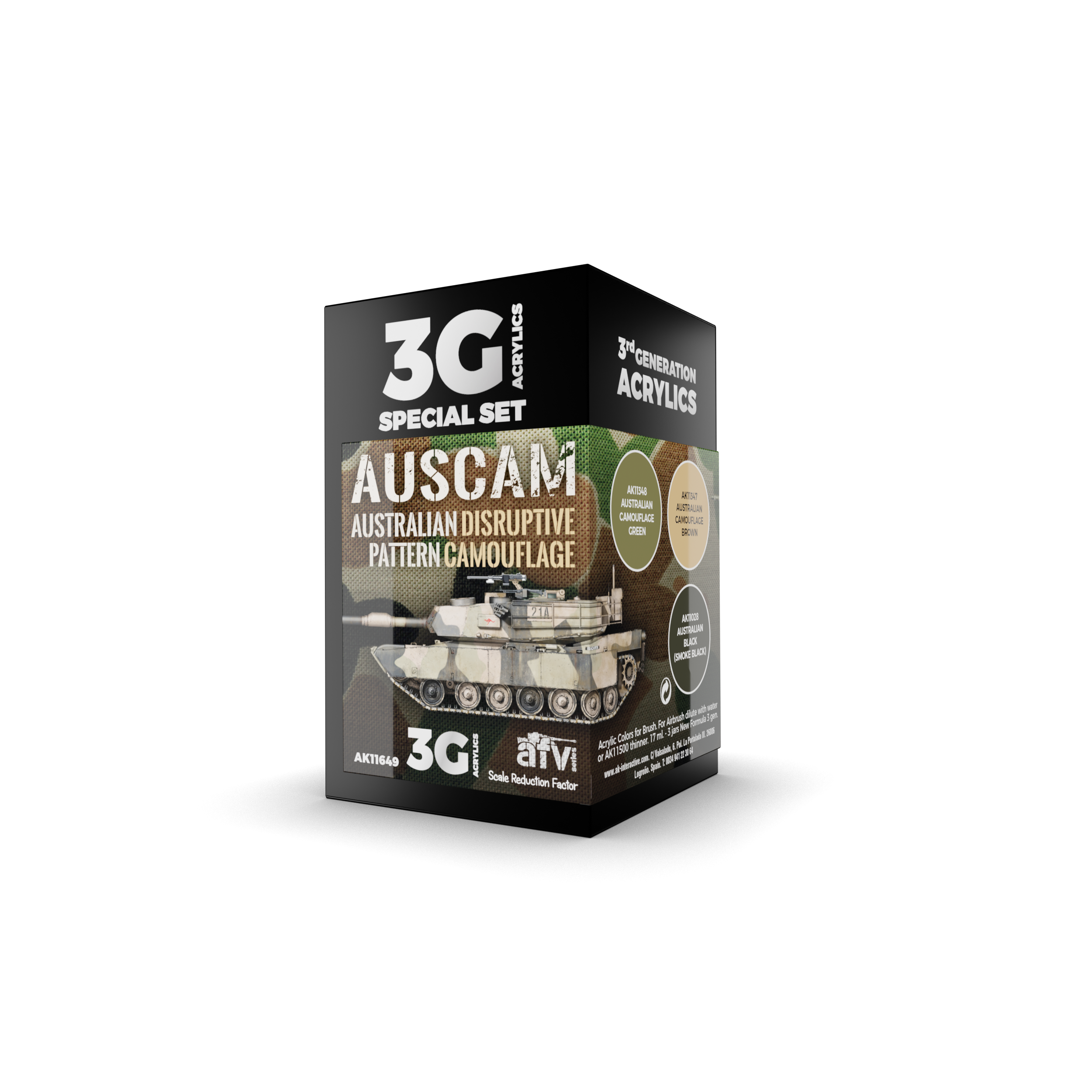AK Interactive 3G Special Paint Sets Air/AFV/Figures - Hobby Sense
