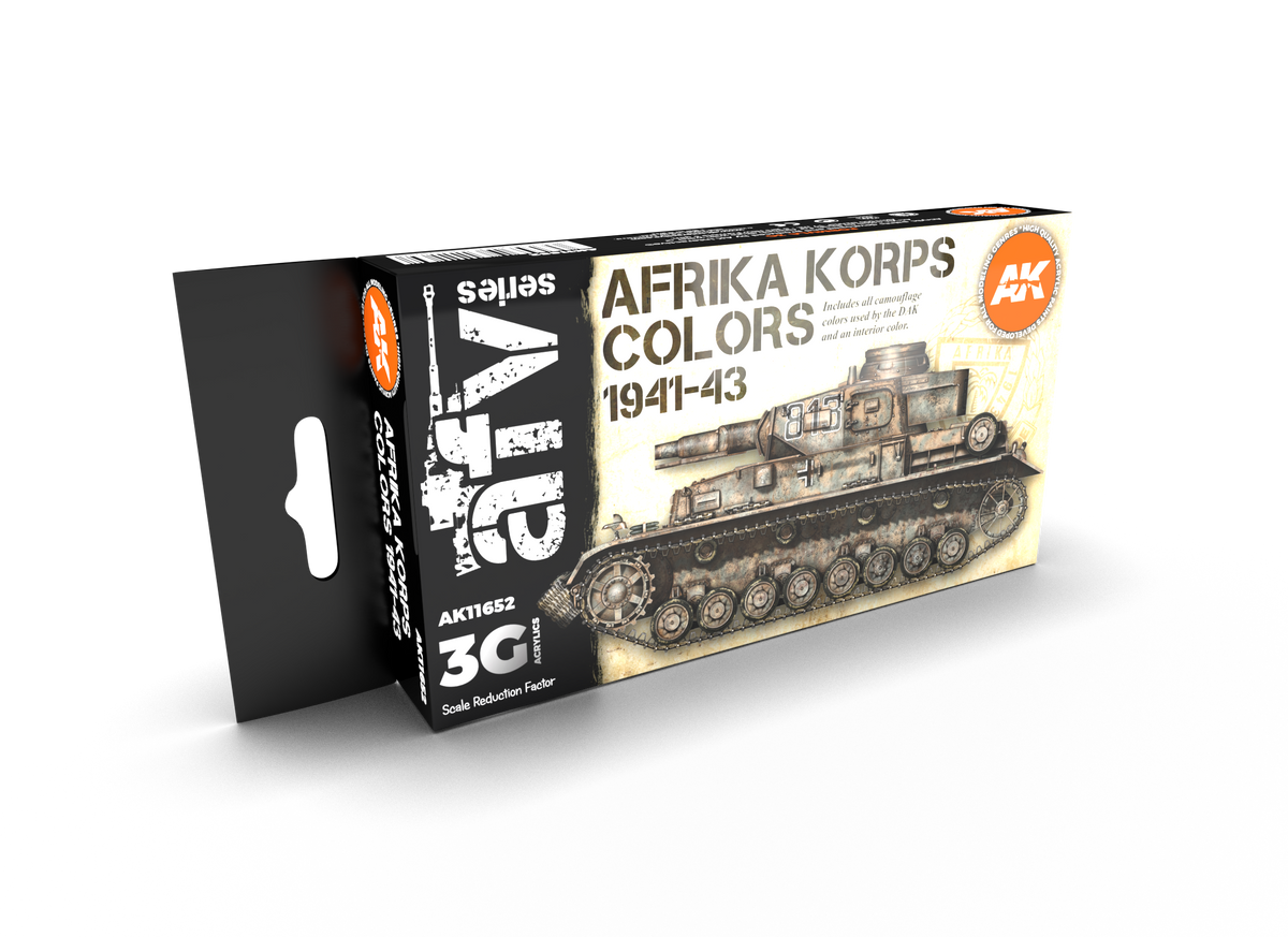 AK Interactive 3G Paint Sets - AFV Series - Hobby Sense