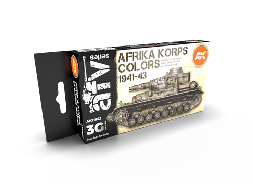 AK Interactive 3G Paint Sets - AFV Series - Hobby Sense