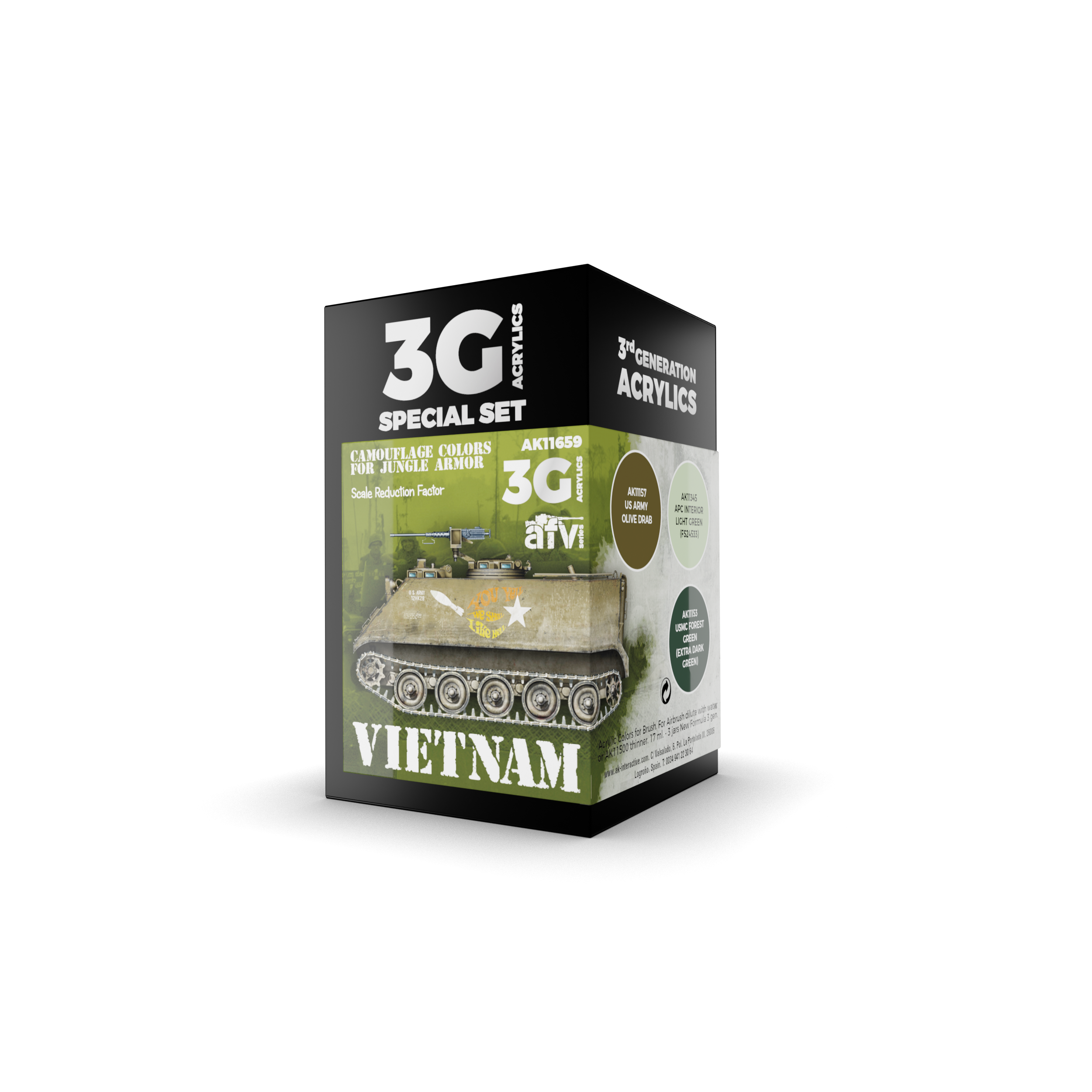 AK Interactive 3G Special Paint Sets Air/AFV/Figures - Hobby Sense