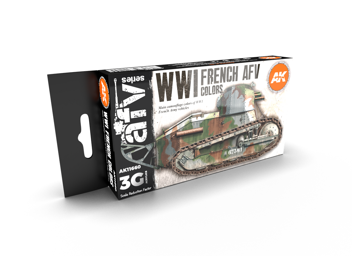 AK Interactive 3G Paint Sets - AFV Series - Hobby Sense