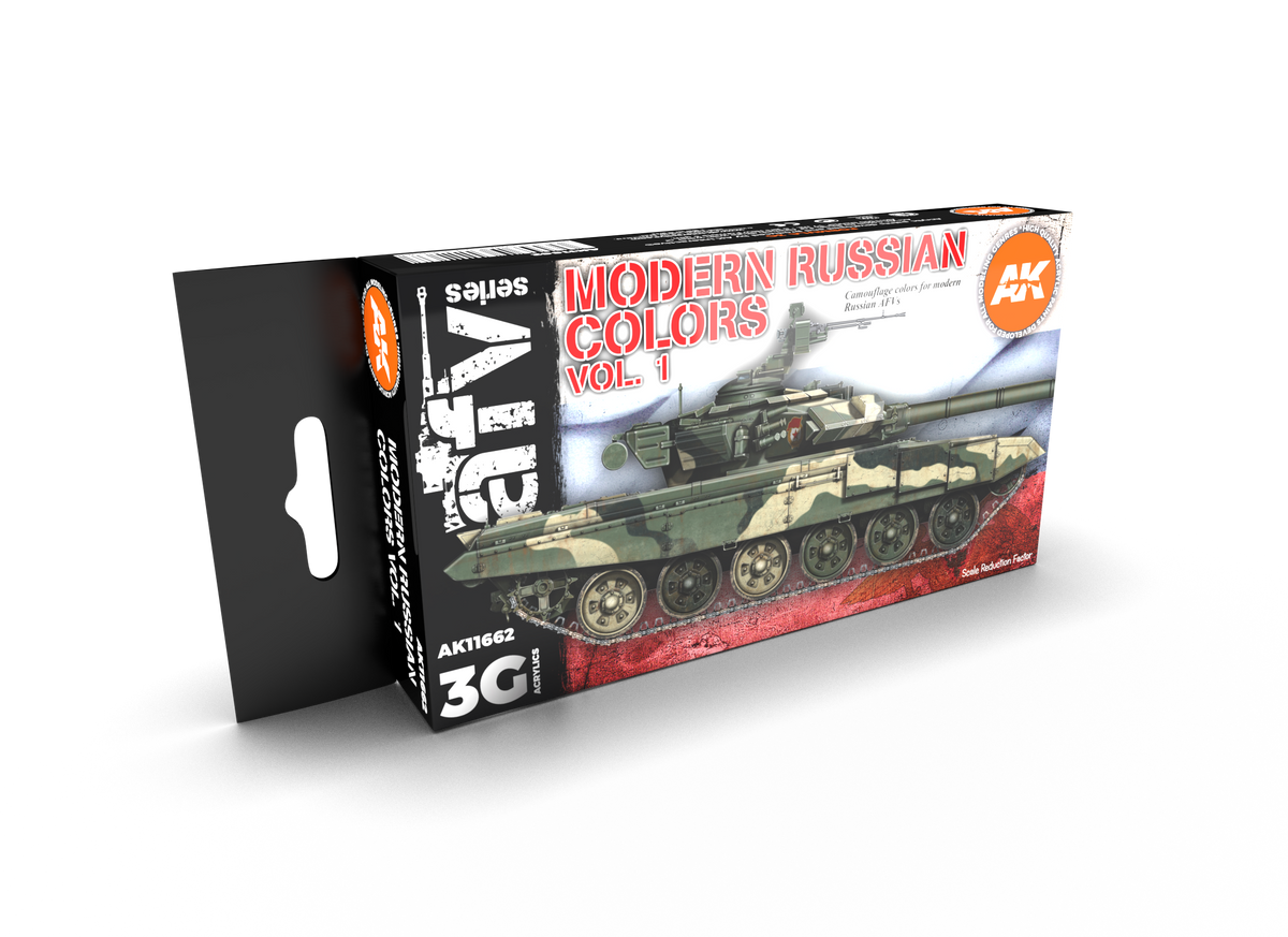 AK Interactive 3G Paint Sets - AFV Series - Hobby Sense