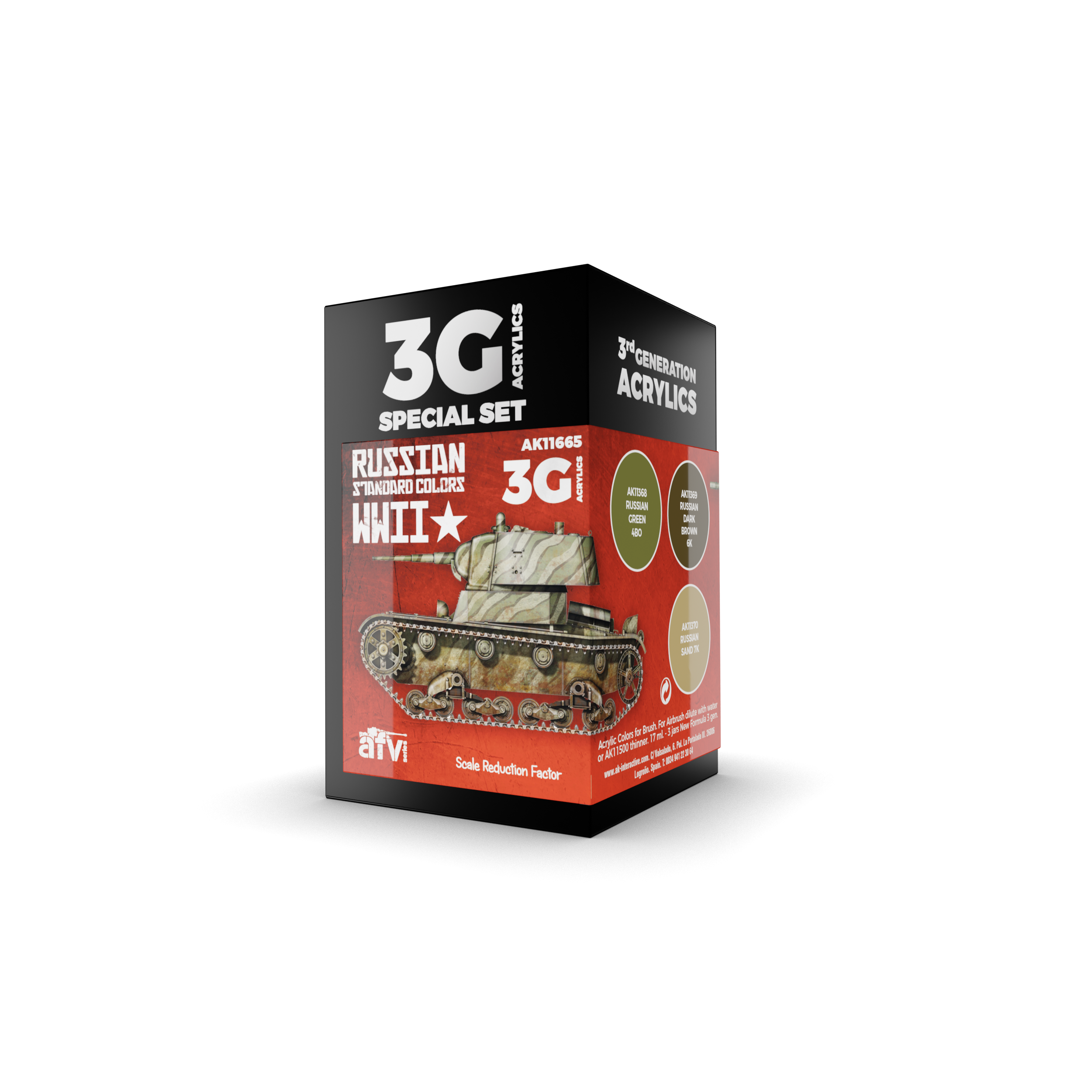 AK Interactive 3G Special Paint Sets Air/AFV/Figures - Hobby Sense