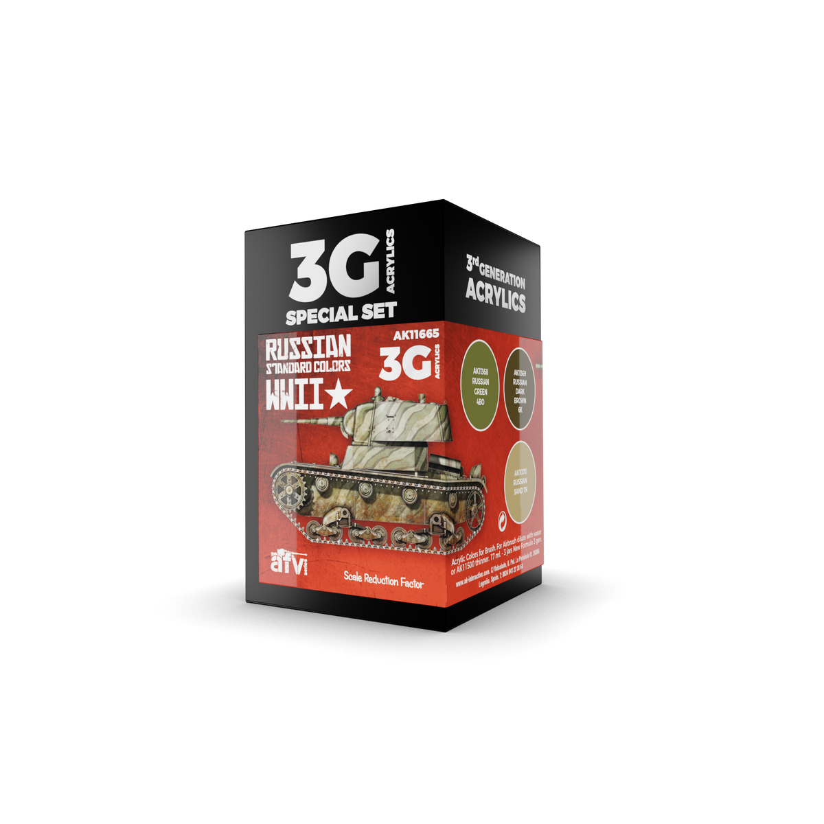 AK Interactive 3G Special Paint Sets Air/AFV/Figures - Hobby Sense