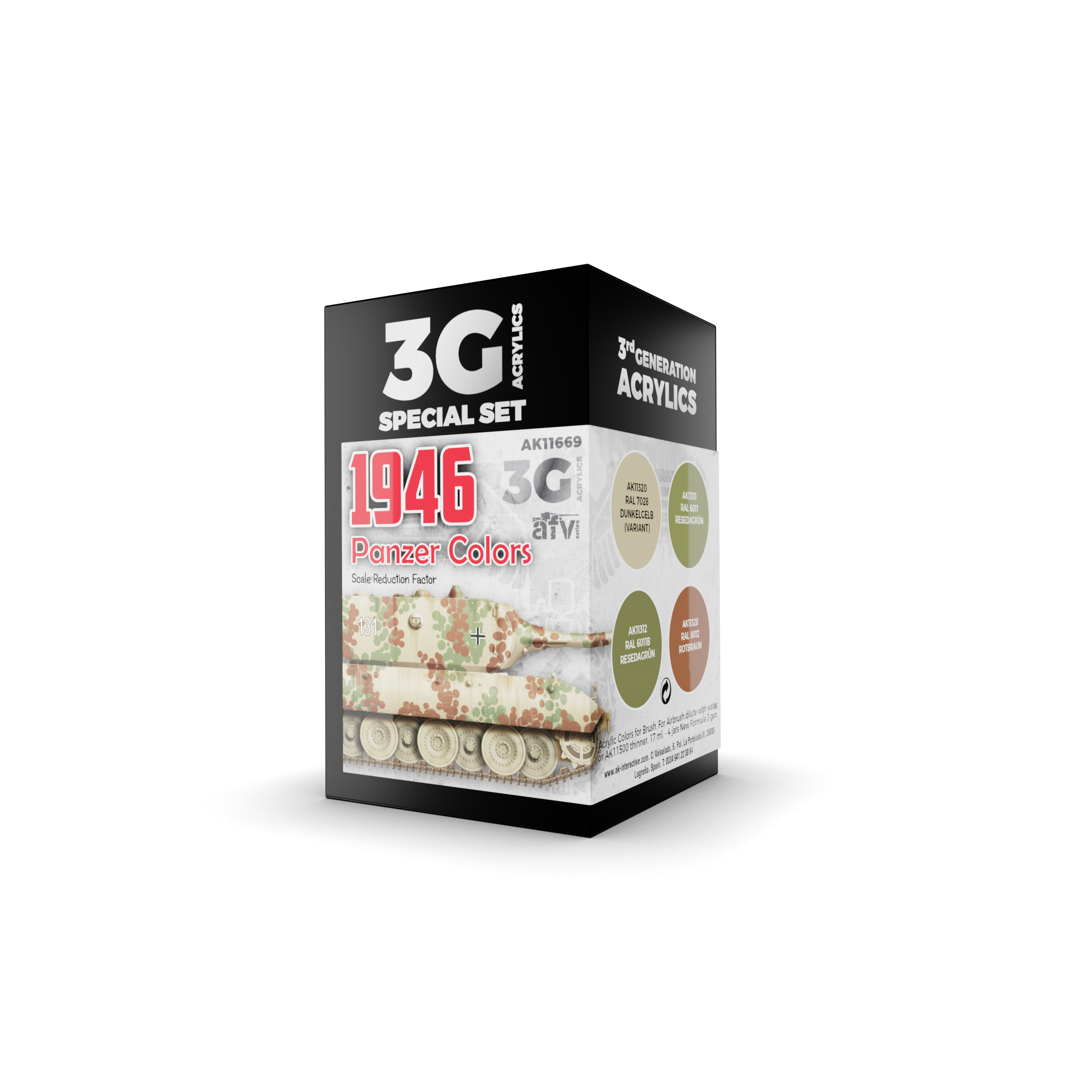 AK Interactive 3G Special Paint Sets Air/AFV/Figures - Hobby Sense