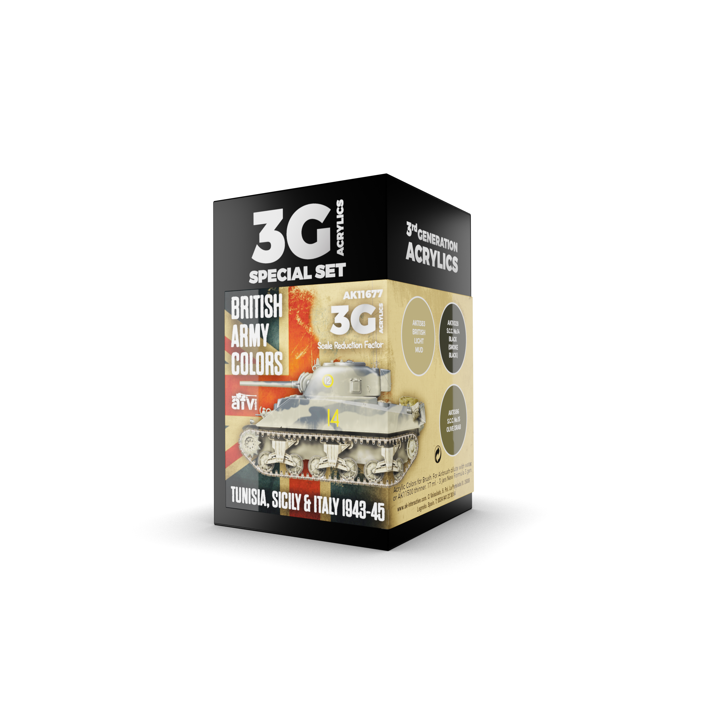 AK Interactive 3G Special Paint Sets Air/AFV/Figures - Hobby Sense