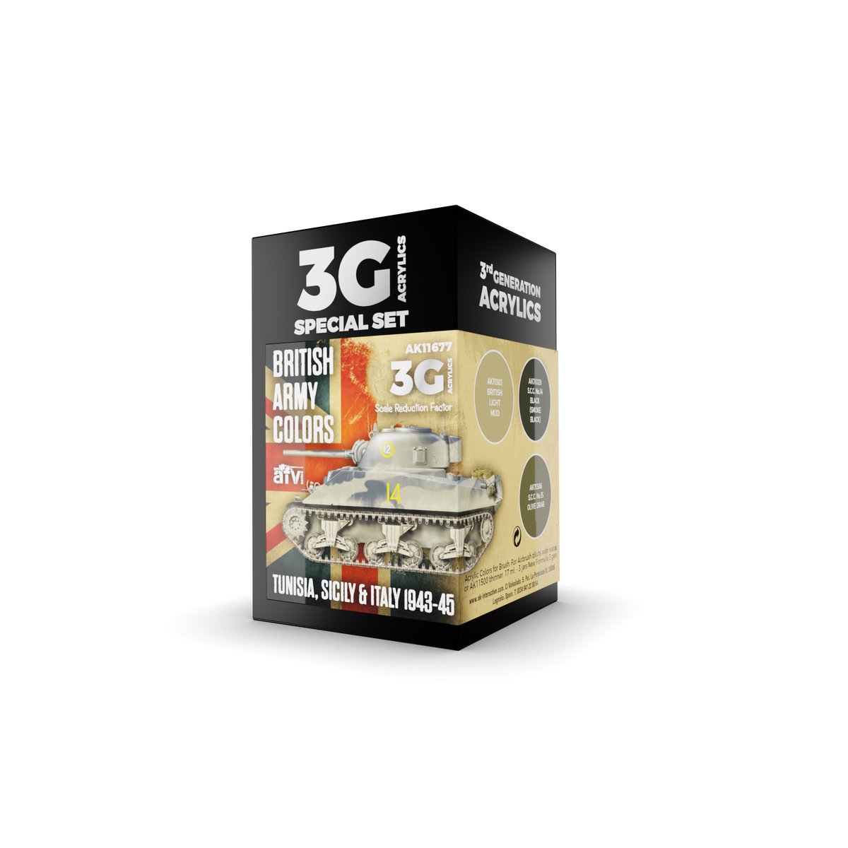 AK Interactive 3G Special Paint Sets Air/AFV/Figures - Hobby Sense