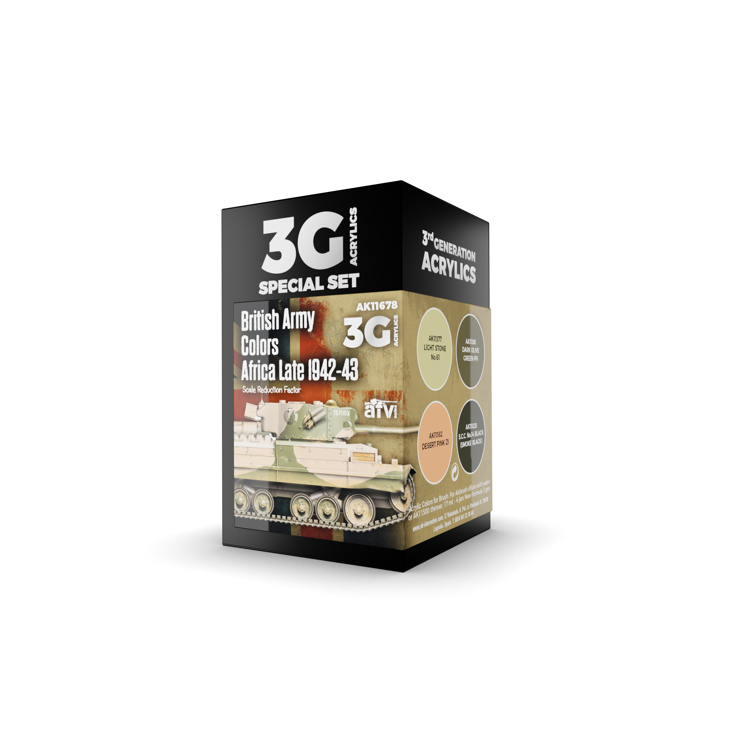 AK Interactive 3G Special Paint Sets Air/AFV/Figures - Hobby Sense