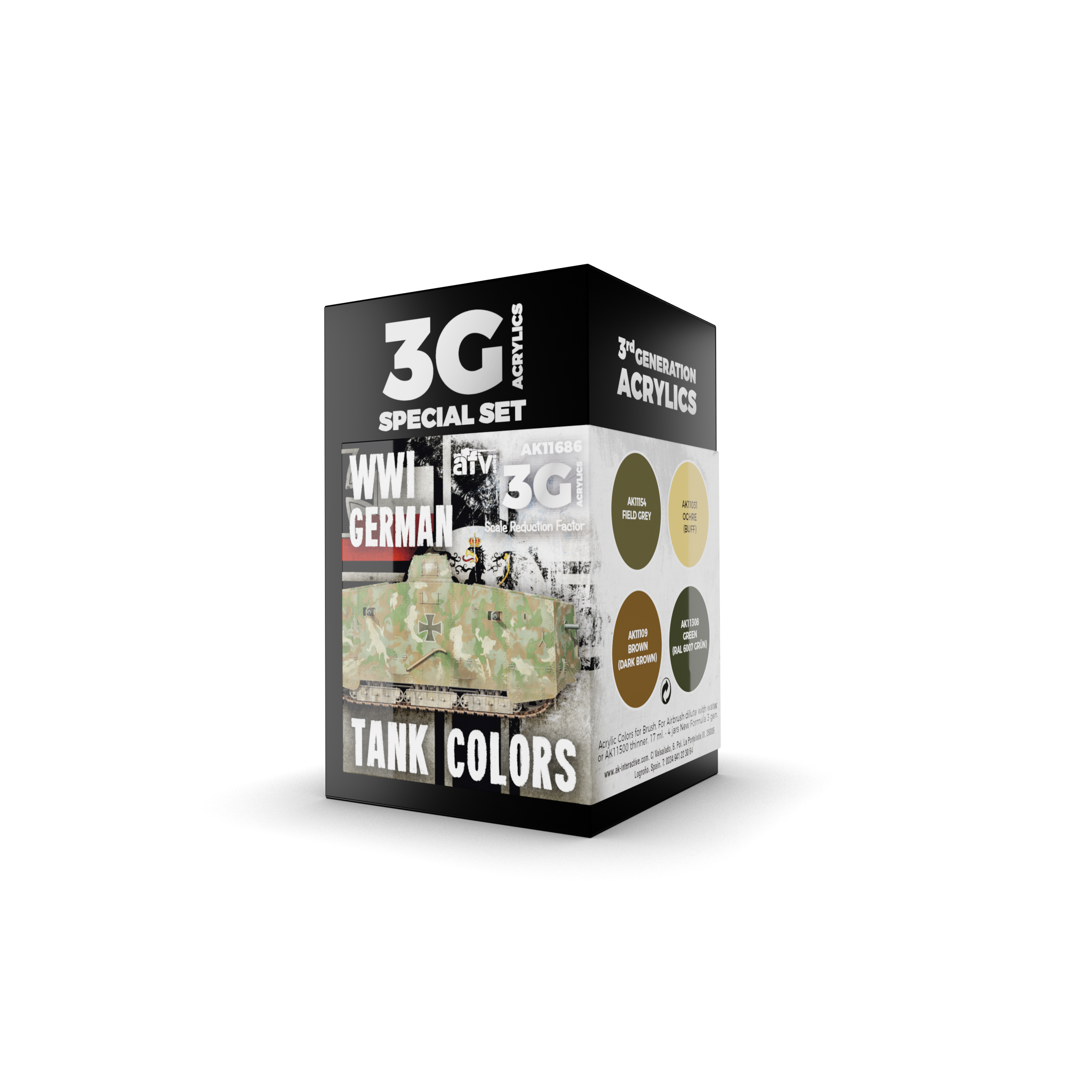 AK Interactive 3G Special Paint Sets Air/AFV/Figures - Hobby Sense