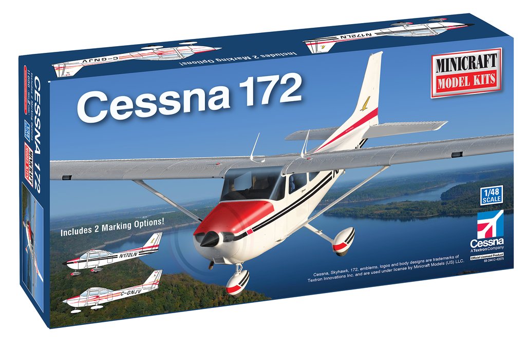 1/48 Cessna 172 Skyhawk, Canadian Markings - Hobby Sense