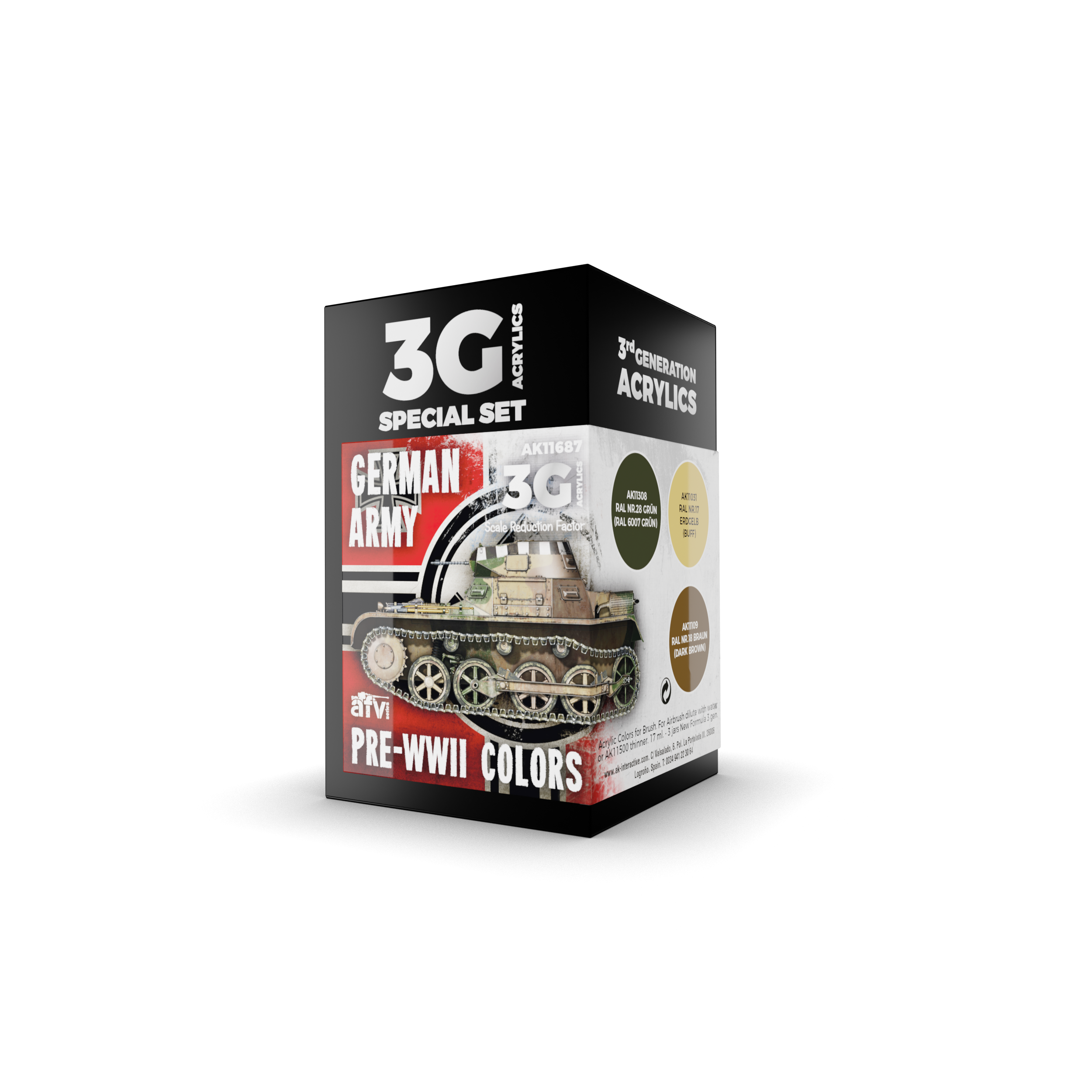 AK Interactive 3G Special Paint Sets Air/AFV/Figures - Hobby Sense