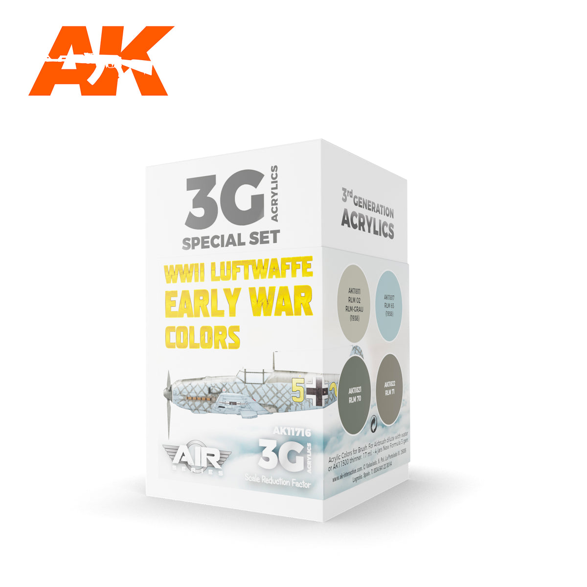 AK Interactive 3G Special Paint Sets Air/AFV/Figures - Hobby Sense