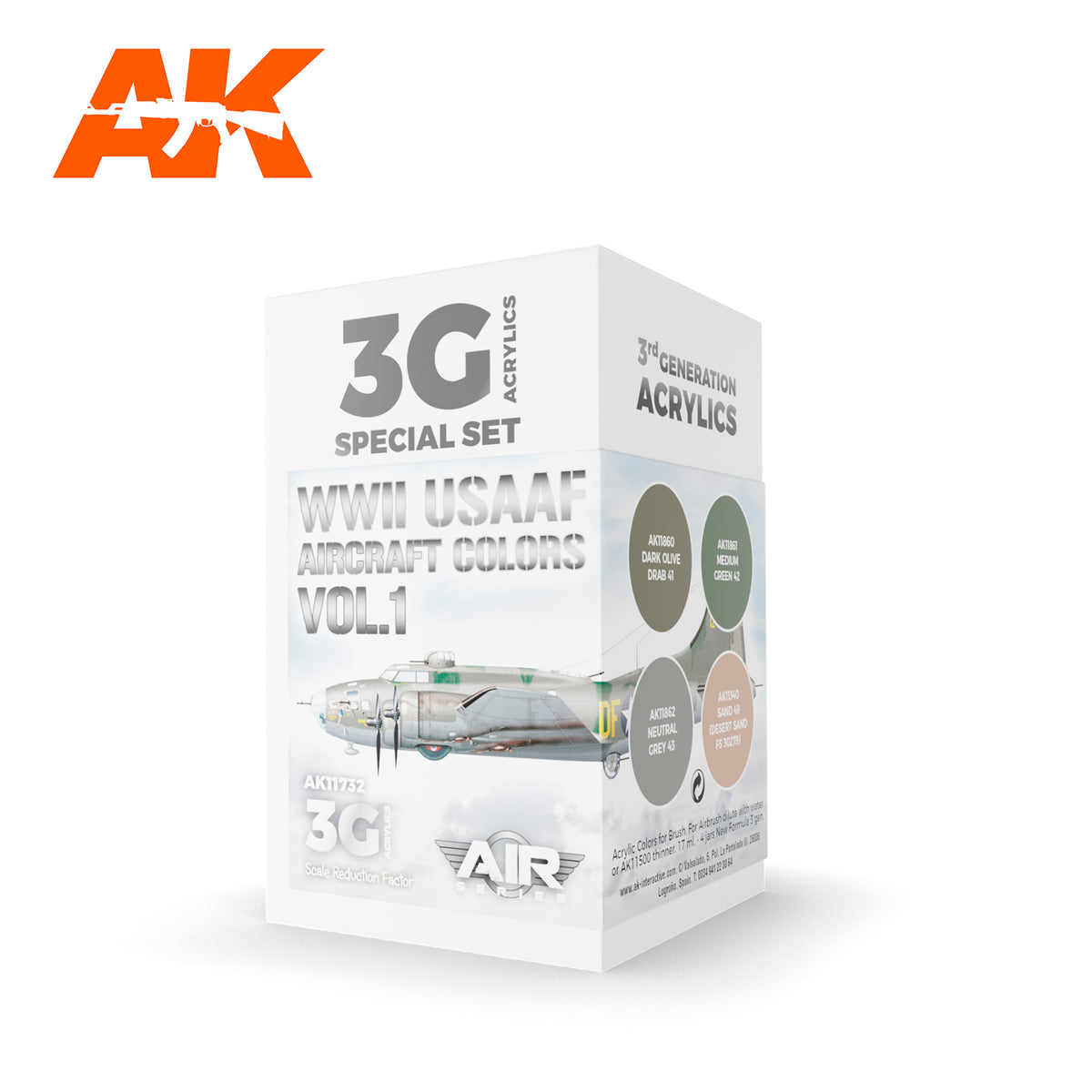 AK Interactive 3G Special Paint Sets Air/AFV/Figures - Hobby Sense