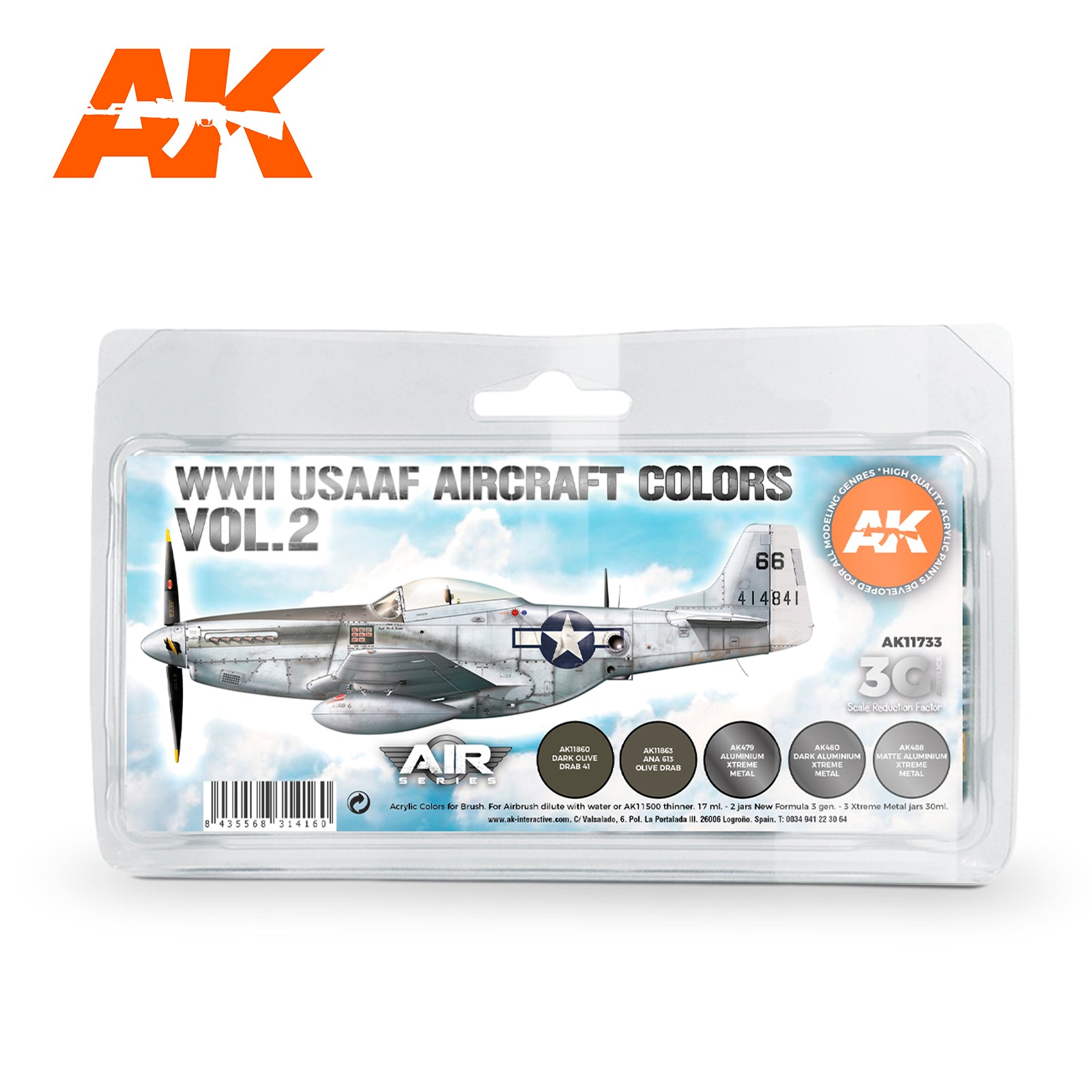 AK Interactive Paint Sets, Air Series - Hobby Sense