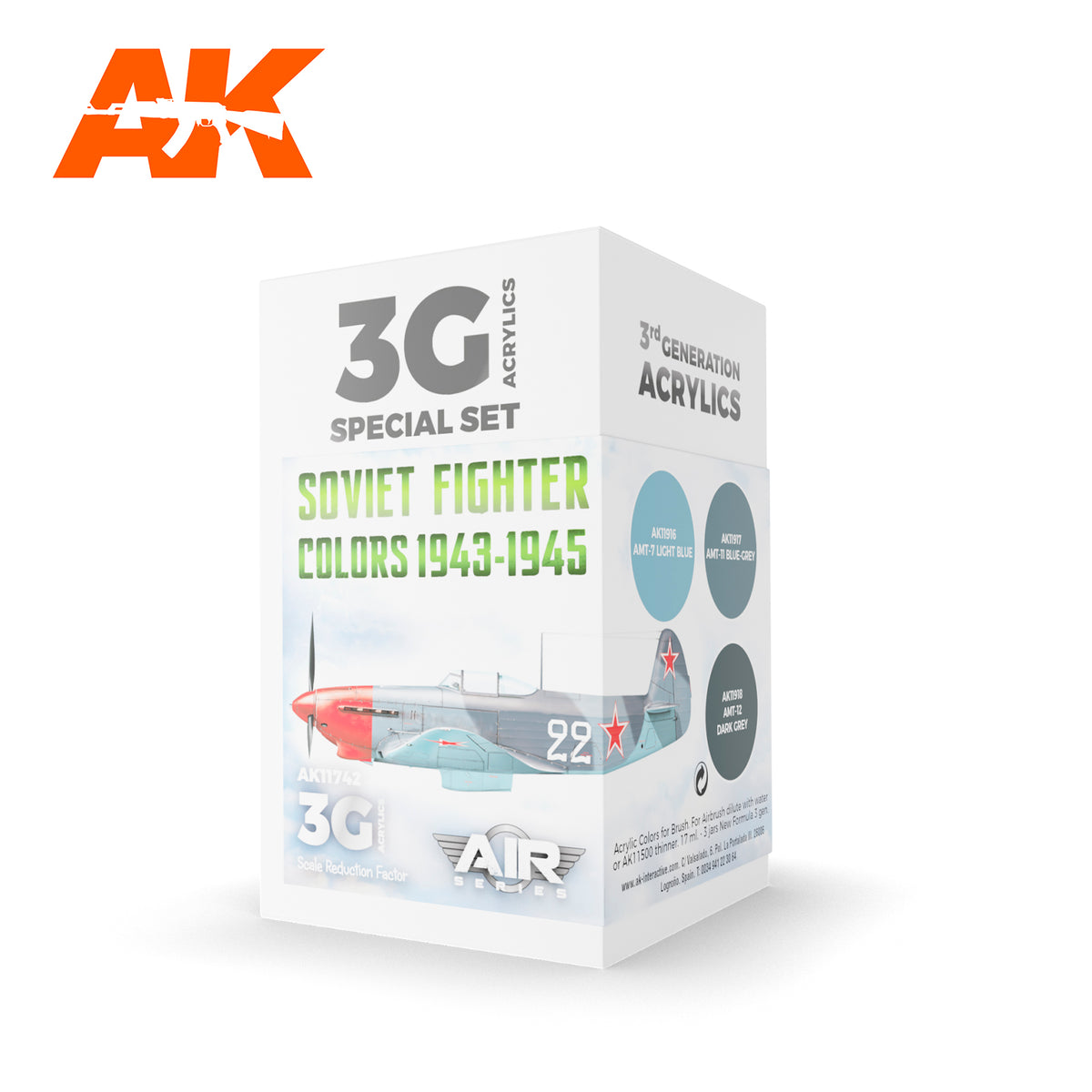 AK Interactive 3G Special Paint Sets Air/AFV/Figures - Hobby Sense