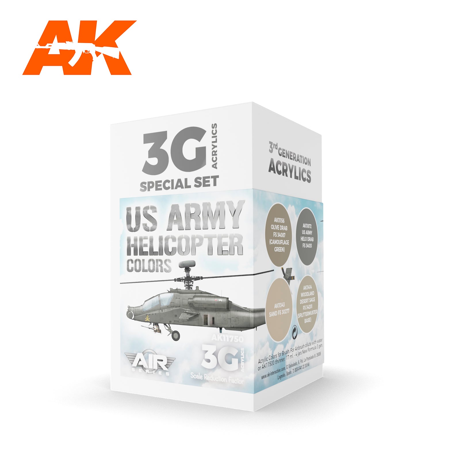 AK Interactive 3G Special Paint Sets Air/AFV/Figures - Hobby Sense