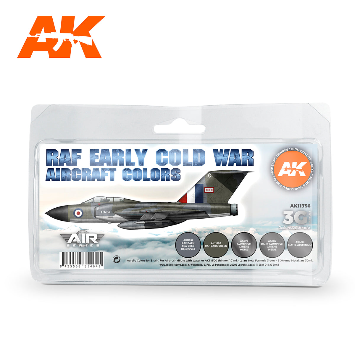 AK Interactive Paint Sets, Air Series - Hobby Sense