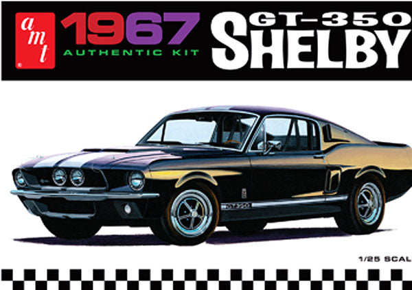 1/25 1967 Shelby GT 350, molded in white - Hobby Sense