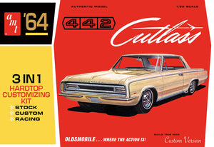 1/25 1964 Oldsmobile Cutlass 442 Hardtop (3 in 1) - Hobby Sense