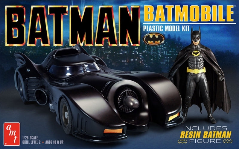 1/25 Batmobile with Batman Figure - Hobby Sense