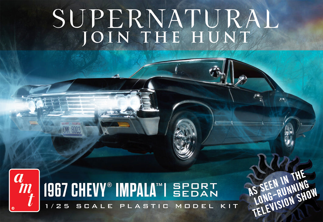 1/25 1967 Chevy Impala Sport Sedan Supernatural - Hobby Sense