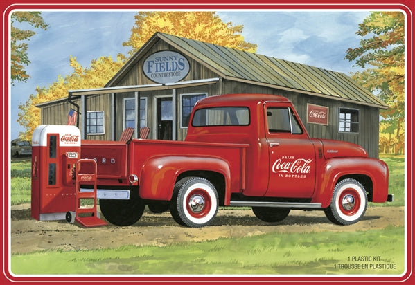 1/25 1953 Ford F-100 Pickup Truck, including Die Cast Vending Machine and Dolly - Hobby Sense