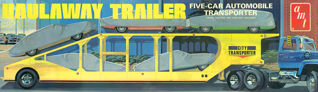 1/25 Haulaway Trailer Five Car Transporter - Hobby Sense