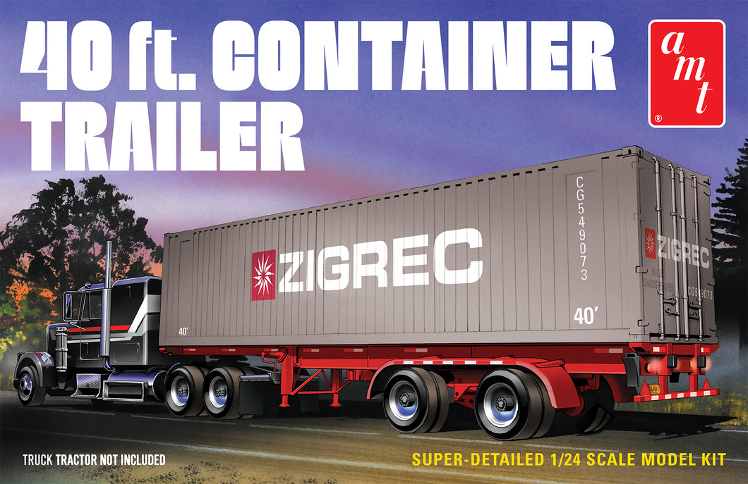 1/24 40 ft. Container Trailer - Hobby Sense