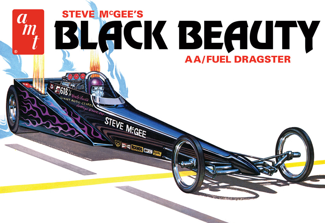 1/25 Steve McGee Black Beauty Dragster - Hobby Sense